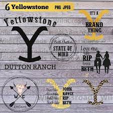6 Yellowstone Designs Png And Jpeg Sublimation Water Slides Etsy In 2022 Yellowstone Yellowstone T Shirts Cricut Projects Vinyl