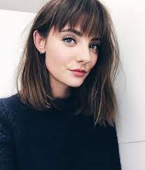 Shoulder Length Hair With Full Bangs Fringe Hair Styles Bangs With Medium Hair Long Hair Styles