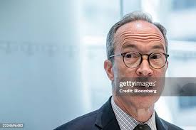 Jim Walden, New York City mayoral candidate, during an interview in... News  Photo
