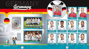 22:25:42 tic infantil ule 2020. Stickeralbum Diese Spieler Hatte Panini Zur Euro 2020 Geschickt Dfb Deutscher Fussball Bund E V