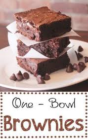One Bowl Brownies Coco And Ash Recipe Brownie Recipes One Bowl Brownies Desserts
