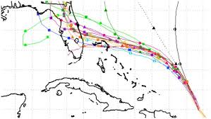 Dorian Spaghetti Models The Hurricanes Path Track