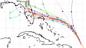 dorian spaghetti models the hurricanes path track