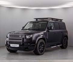 Black Land Rover Defender In 2021 Land Rover Land Rover Defender New Land Rover Defender