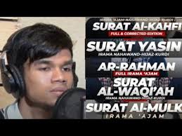 ▶️ surat ar rahman, surat yasin, surat al waqiah, surat al mulk, surat al kahfi | teks dan terjemah. Surah Al Kahf Yasin Ar Rahman Al Waqiah Al Mulk Muzammil Hasballah Youtube