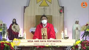 Tiap hari selasa, rabu keterangan: Misa Hari Raya Pentakosta Minggu 23 Mei 2021 Paroki St Albertus De Trapani Malang Youtube