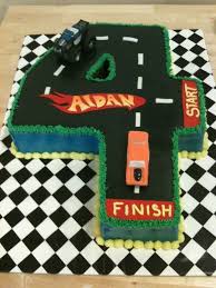 4th Birthday Simple Birthday Cake For 4 Year Old Boy Hot Wheels Cake For A 4 Year Old Hot Wheels Cake Hot Wheels Birthday Hot Wheels Birthday Cake