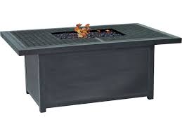 Whether it's a gathering with family and friends for the big game, a great holiday, birthday, or that romantic evening you planned with that special person, you can change the mood by adjusting the flame of the fire because it's. Castelle Altra Firepit Aluminum 52 X 36 Rectangular Classical Coffee Table With Firepit And Lid Pftrf32wl