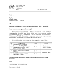 Contoh surat pemberitahuan kegiatan merupakan suatu surat resmi yang dikeluarkan oleh pihak atau istansi tertentu seperti instansi pendidikan, pemerintah dan perusahaan. Surat Makluman Ibu Bapa