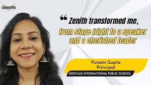 Zenith transformed me, from stage fright to a speaker and a cherished  leader