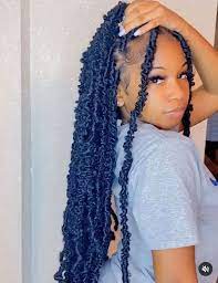 Nayoo butterfly locs crochet hair adopted 100% quality low temperature kanekalon fiber. Butterfly Locs Crochet Hair Braided Hairstyles Faux Locs Hairstyles Braids Hairstyles Pictures
