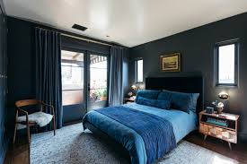 You still have an elegant style that you can actually live and cook in. Indigo Bedroom Benjamin Moore French Beret Interiors By Color