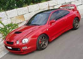red toyota celica gt4 st205 toyota toyota celica toyota cars