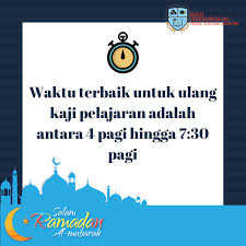 Karena sisa umur tidak ternilai harganya baginya. Kpakk On Twitter Tipsstudy Waktu Terbaik Untuk Belajar Adalah Waktu Otak Berfungsi Pada Peratus Yang Tinggi