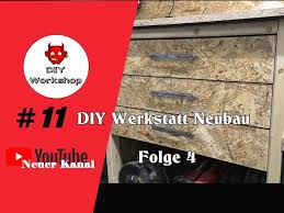 Wir freuen uns, sie auf unserer webseite begrüßen zu dürfen. 11 Diy Werkstatt Neubau Schubladen Selber Bauen Hettich Uberauszug Teil 4 Youtube