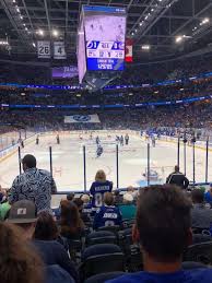 Amalie Arena Section 109 Home Of Tampa Bay Lightning
