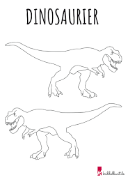 Download worksheets now for free! T Rex Ausmalbild Pdf Malvorlage Kribbelbunt