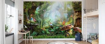 Its massive, gnarled limbs twist, stretch and lie across the open forest floor. Enchanted Forest Wall Murals Online Photowall