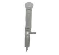 Borosilicate Glassware 24/40 Glass 3-Way Adapter Oblique UP Type -  Borosilicate Glass Distillation Tube Parallel Joint Oblique Up Distillation  Adapter