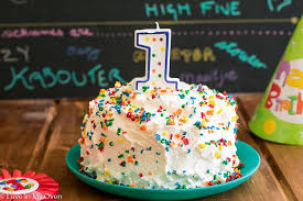 The fruit juice sweetened cream frosting is my kids have loved this smash cake for their first birthday! Healthy Smash Cake Love In My Oven