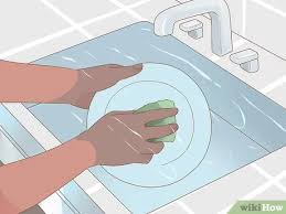 3 ways to wash dishes wikihow