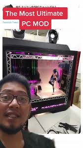 Hologram Projector inside of Computer