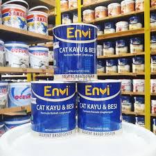 Selain banyaknya pilihan warna, harga cat minyak avian juga lebih terjangkau dan mudah didapatkan. Cod Bergaransi Cat Minyak Envi Warna Silver 0 9 Liter Untuk Kayu Besi Cat Tembok Cat Tinting Cat Oplos Cat Kiloan Lazada Indonesia