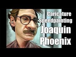 Caricature Speedpainting with Marcus: Joaquin Phoenix