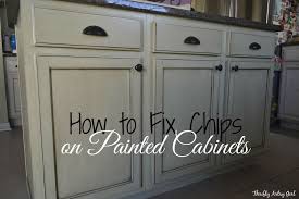 How To Touch Up Chipped Paint And Maintain Painted Cabinets Painting Cabinets White Glazed Cabinets Cabinet