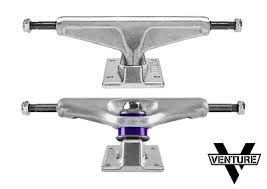 Generell empfehlen wir dir eine achse mit einer achsstiftbreite zu wählen, die genau deiner deckbreite entspricht. 2x Venture Trucks Skateboard Achsen Set 5 25 High All Polished 7 75 8 25 Decks Ebay