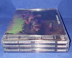 AMPUTATED GENITALS: Family Bloodbath – CD 2018 | Cemiterio Records