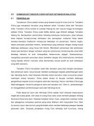 Sebagai contoh, srivijaya ialah sebuah empayar melayu. Sumbangan Tamadun Cina