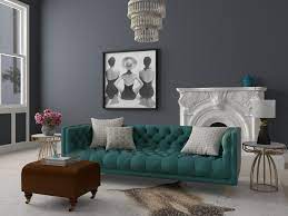What should i put in my living room? Teal Sofa Design Ideas And Styles From Modsy Designers