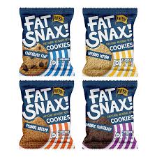 Eggless cookies guys, cookie recipes are so versatile and so forgiving, there is a recipe for literally every allergy. Fat Snax Keto Cookies Low Carb Keto And Sugar Free Variety Pack 12 Pack 24 Cookies Keto Friendly Gluten Free Snack Foods Amazon Com Grocery Gourmet Food