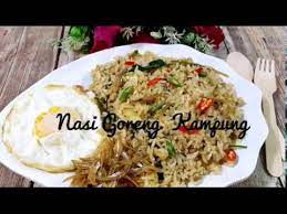 Nasi Goreng Kampung Sedap Giler Ala Gerai Tomyam Youtube