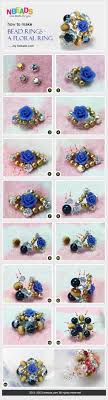 Handmade beaded rings are a beautiful craft you can make in your free time. How To Make Bead Rings A Floral Ring Nbeads