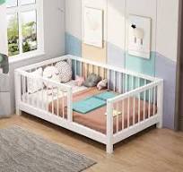 Cama de madeira exclusiva para crianças - Clafbebe