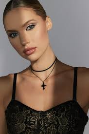 Francesca's Eva Cross Pendant Necklace