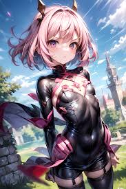 Arte AI: (ネタに)困ったときの量産型 PINK-sama por @Tentabomb | PixAI