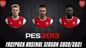 Download all the latest pro evolution soccer mods 17,18,19,20,21,22. Pes 2013 Facepack Arsenal Season 2021 Youtube