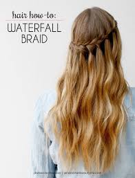 How To Create A Waterfall Braid That Wows More Curly Prom Hair Braided Hairstyles Long Hair Styles