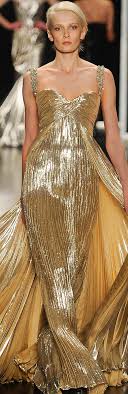 Gold Gown Georges Chakra Couture Abiti Da Sera Abiti Chakra