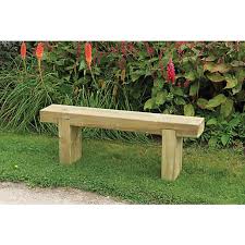 Put bevel on long point, mark cutting lines. Forest Garden Sleeper Garden Bench 1 2m Wickes Co Uk