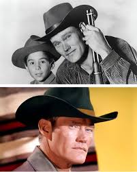 Chuck Connors** (Kevin Joseph Aloysius Connors) Born April 10, 1921 d. 1992  American 6 ft 5 in (196 cm) actor. Before acting he played for the Boston  Celtics and became the