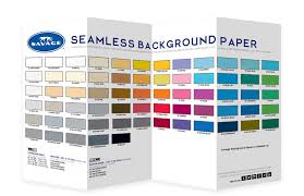 Savage Seamless Background Paper Color Chart