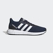 Adidas Swift Run Rf Shoes Blue Adidas Us Chaussure Chaussures Bleues Chaussures Fille