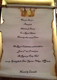 Royal Baby Shower Scroll Gold And Blue Invitations Einladung Geburtstag Konigliche Babys Einladungen