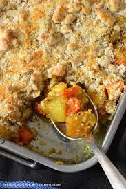 Petite Cuillere Et Charentaises Crumble De Legumes D Hiver Epices Crumble De Legumes Legumes Hiver Recette Legumes Hiver