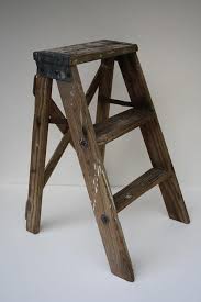Vintage Wooden Step Ladder Remodelista Wooden Steps Step Ladders London Home Decor