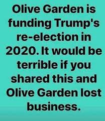 Does suspension end giuliani's career in law? Olive Garden Denies Funding Trump S Re Election Fox Business